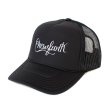 画像1: 【NEWFUNK】RBN Mesh Cap -Curve- (Black) (1)