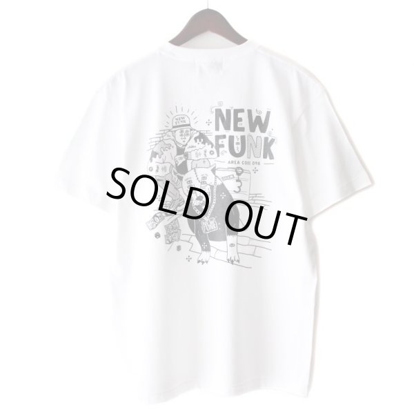 画像1: 【NEWFUNK】SIBA "COOL J" TEE (White) (1)