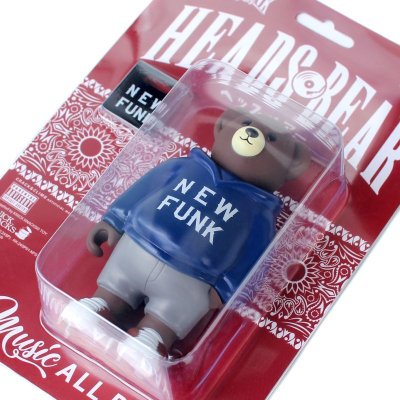 画像1: 【NEWFUNK】HEADS BEAR (Soft Vinyl Toy)