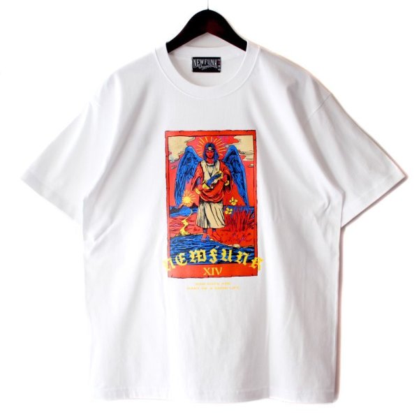 画像1: 【NEWFUNK】TEMPERANCE TEE / STORE 14th.Anniversary T-shirt (White) (1)