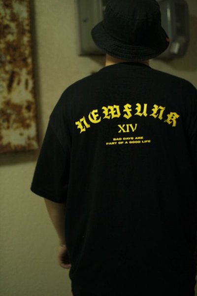 画像3: 【NEWFUNK】TEMPERANCE TEE / STORE 14th.Anniversary T-shirt (Black)