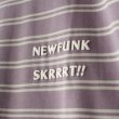 画像3: 【NEWFUNK】SKRRRT BORDER TEE (Light Purple) (3)