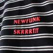 画像3: 【NEWFUNK】SKRRRT BORDER TEE (Black) (3)