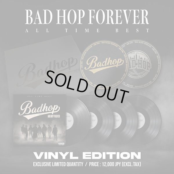 画像1: BAD HOP 『FOREVER (ALL TIME BEST)』[4LP+オリジナル・スリップマット]＜完全生産限定盤+ステッカー付き＞ (1)