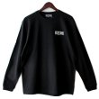 画像1: 【NEWFUNK】NFO Long Sleeve Shirt (Black) (1)