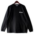 画像2: 【NEWFUNK】SIXTAR Long Sleeve Shirt (Black) (2)