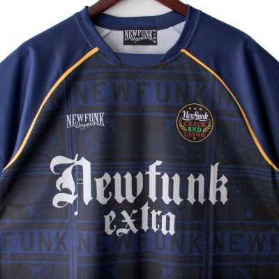 画像1: 【NEWFUNK】NEWFUNK FC Game Shirt (Pattern In)