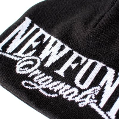 画像1: 【NEWFUNK】NFO Weaving Beanie (Black)