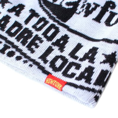 画像2: 【NEWFUNK】MAXAIR Weaving Beanie (White)