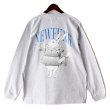 画像1: 【NEWFUNK】Rabbit Long Sleeve Shirt (Light Gray) (1)