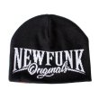 画像1: 【NEWFUNK】NFO Weaving Beanie (Black) (1)