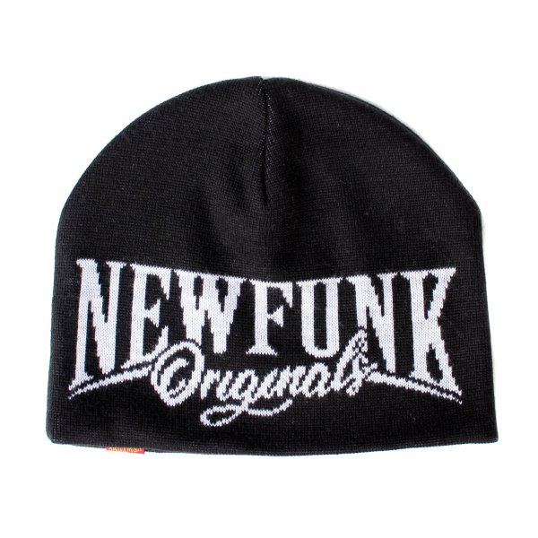 画像1: 【NEWFUNK】NFO Weaving Beanie (Black) (1)