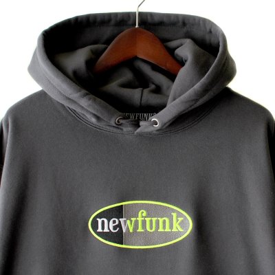 画像1: 【NEWFUNK】MAXAIR HOODIE (Charcoal Black)