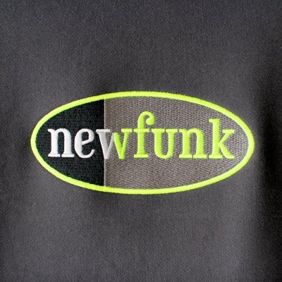 画像2: 【NEWFUNK】MAXAIR HOODIE (Charcoal Black)