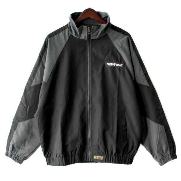 画像1: 【NEWFUNK】GRYM TRACK JACKET (Brk/Gry) (1)