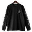 画像2: 【NEWFUNK】Blank Paisley Long Sleeve Shirt (Black) (2)