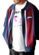 画像7: 【NEWFUNK】17'LOGO KNIT JACKET (Navy) (7)