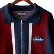 画像3: 【NEWFUNK】17'LOGO KNIT JACKET (Navy) (3)