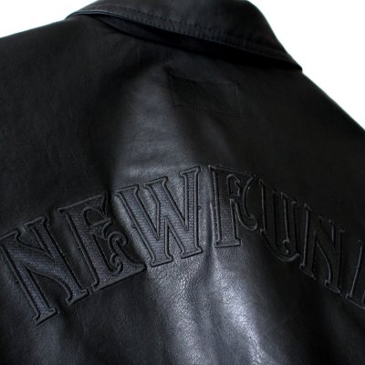 画像3: 【NEWFUNK】SPICY LEATHER JACKET (Black)