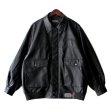 画像1: 【NEWFUNK】SPICY LEATHER JACKET (Black) (1)