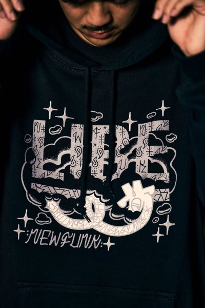 画像3: 【NEWFUNK × LIBE BRABD】KIRIN BIG LOGO PARKA (Black)