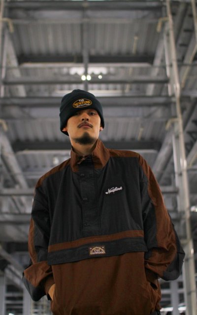 画像2: 【NEWFUNK】NYLON ANORAK JACKET (Brown)