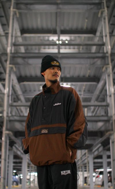 画像3: 【NEWFUNK】NYLON ANORAK JACKET (Brown)