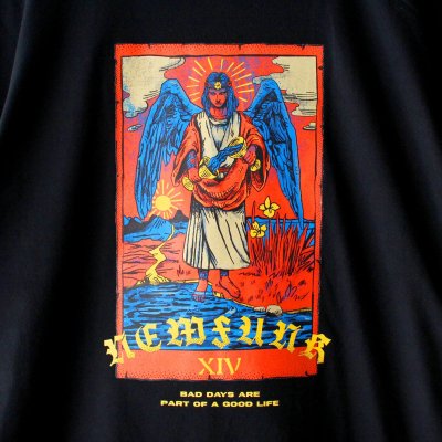 画像1: 【NEWFUNK】TEMPERANCE Long Sleeve Shirt (Black)