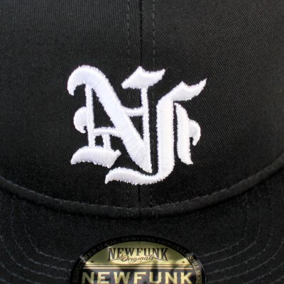 画像1: 【NEWFUNK】NF SNAPBACK CAP (Black)