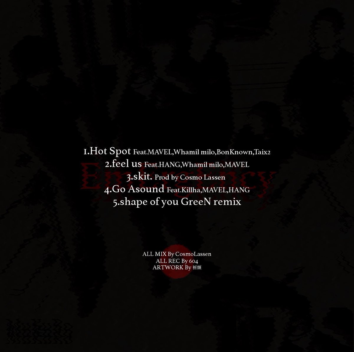 MuKuRo from 604 『EmErgEncy』(CD-R) - CRACKLIMB 「 NewFunk store 」
